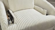 Picture of Tie-Breaker Ivory Swivel Glider Recliner