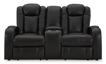 Picture of Caveman Den Power Reclining Loveseat with Console