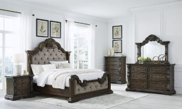 Picture of Maylee 6-Piece Upholstered Bedroom Set