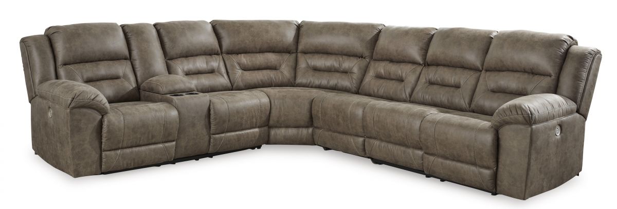 Ravenel 4-Piece Left Arm Facing Power Sectional