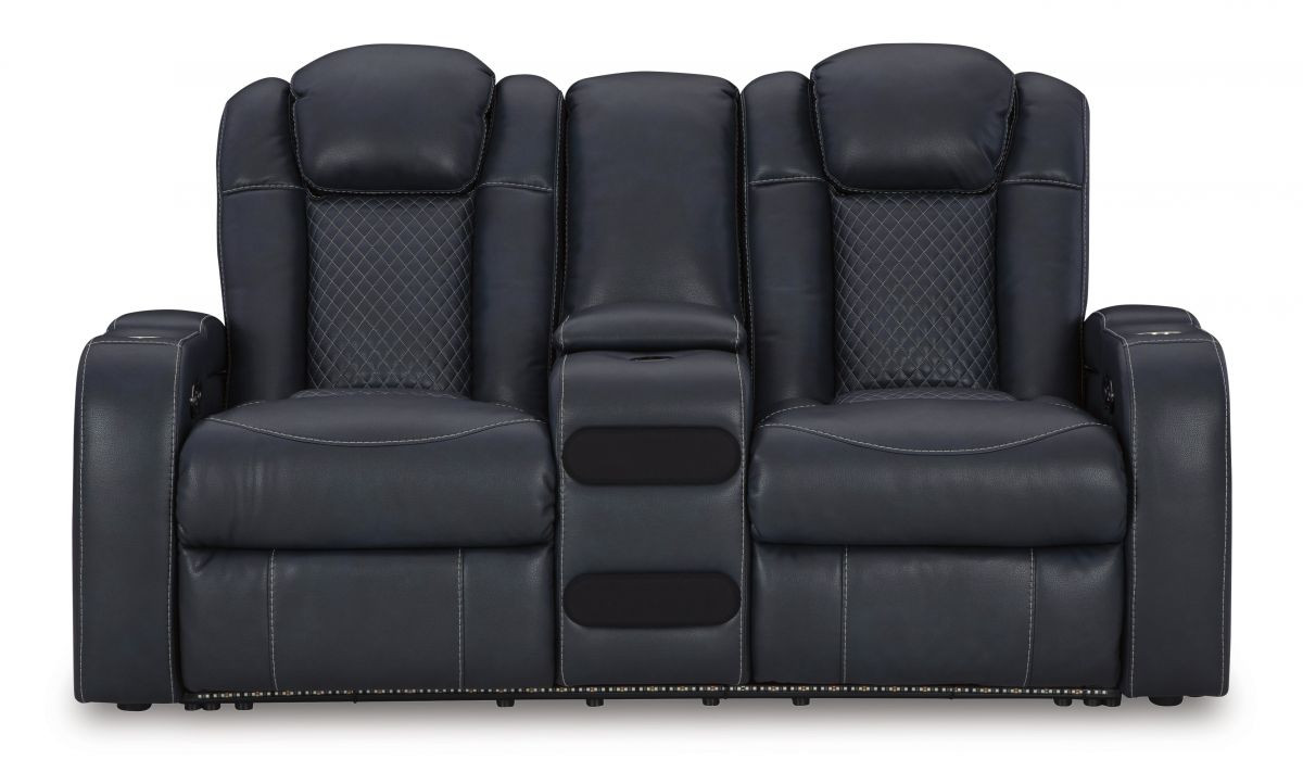 Fyne-Dyme Sapphire Power Reclining Loveseat