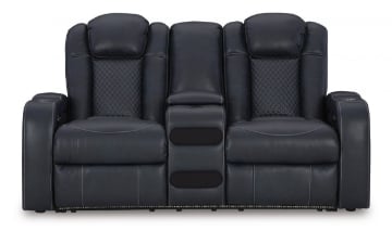 Picture of Fyne-Dyme Sapphire Power Reclining Loveseat