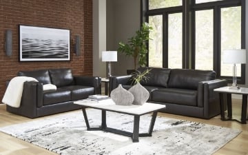 Picture of Amiata Leather 2-Piece Living Room Set