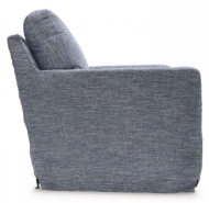 Picture of Nenana Denim Swivel Glider Accent Chair