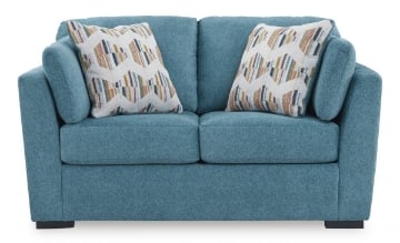 Picture of Keerwick Teal Loveseat