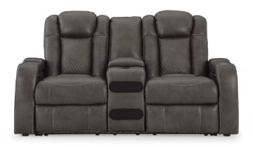 Picture of Fyne-Dyme Shadow Power Reclining Loveseat