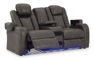 Picture of Fyne-Dyme Shadow Power Reclining Loveseat