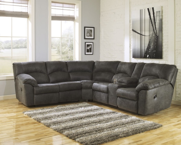 Picture of Tambo Pewter 2-Piece Reclining Sectional