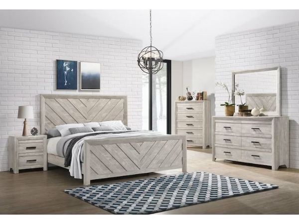 Picture of Ellen 6-Piece Panel Bedroom Set