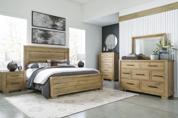 Picture of Galliden 6-Piece Panel Bedroom Set