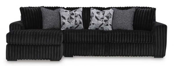Picture of Midnight Onyx 2-Piece Left Arm Facing Sectional