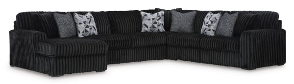 Picture of Midnight-Madness 4-Piece Left Arm Facing Sectional