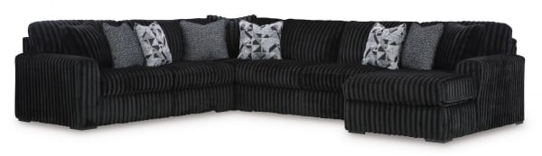 Picture of Midnight-Madness 4-Piece Right Arm Facing Sectional