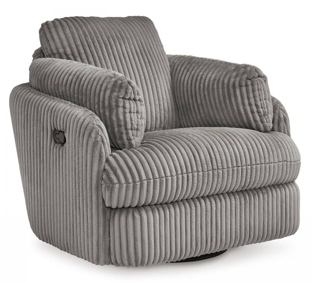 Tie-Breaker Fog Swivel Glider Recliner
