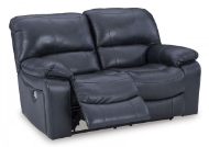 Picture of Leesworth Ocean Leather Power Reclining Loveseat