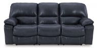 Picture of Leesworth Ocean Leather Power Reclining Sofa