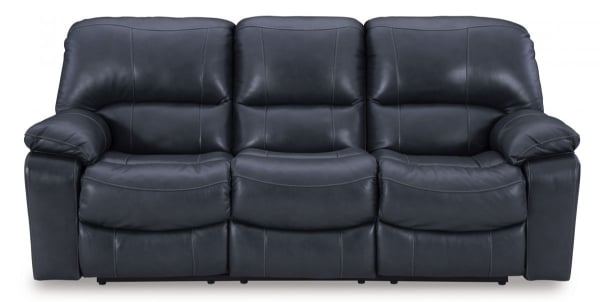 Picture of Leesworth Ocean Leather Power Reclining Sofa