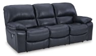 Picture of Leesworth Ocean Leather Power Reclining Sofa