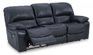 Picture of Leesworth Ocean Leather Power Reclining Sofa