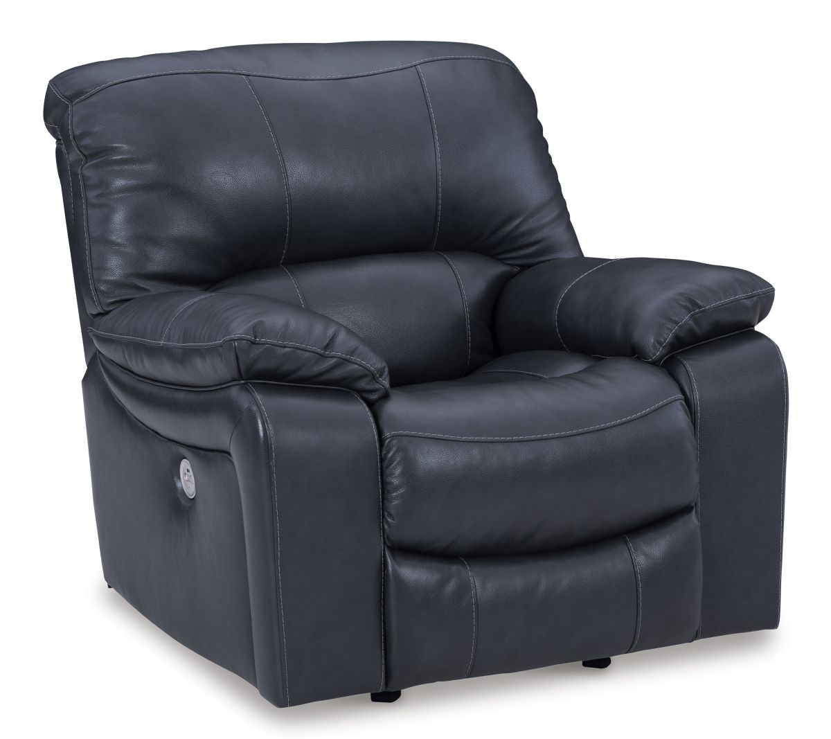Leesworth Ocean Leather Power Rocker Recliner