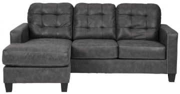 Picture of Venaldi Gunmetal Sofa Chaise Queen Sleeper