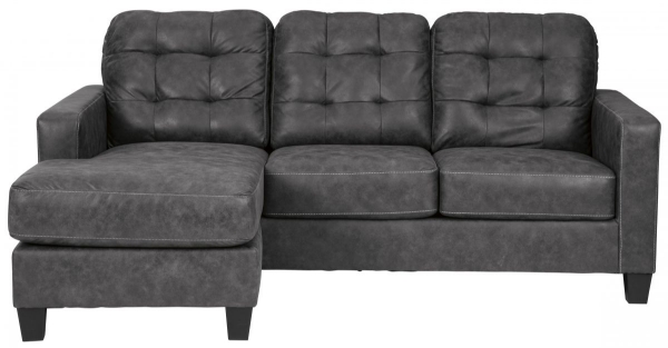 Picture of Venaldi Gunmetal Sofa Chaise Queen Sleeper