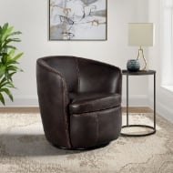 Picture of Vito Brown Swivel Chair