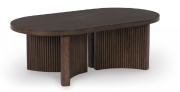 Picture of Korestone Oval Cocktail Table