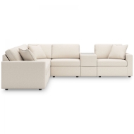 Picture of Modmax Oyster 6-Piece Sectional With Storage