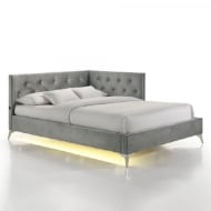 Picture of Amberley Full Upholstered Corner Bed with LED and USB