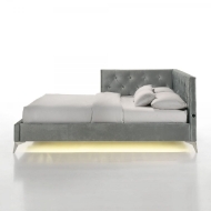 Picture of Amberley Full Upholstered Corner Bed with LED and USB