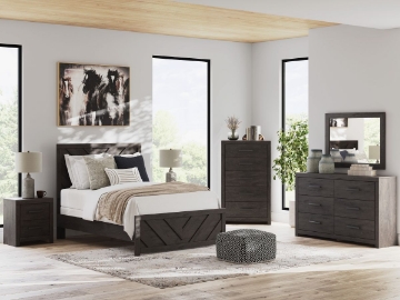 Picture of Prendonea 6-Piece Full Panel Bedroom Set