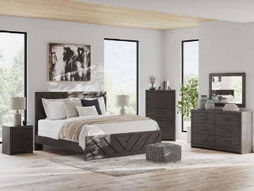 Picture of Prendonea 6-Piece King Panel Bedroom Set