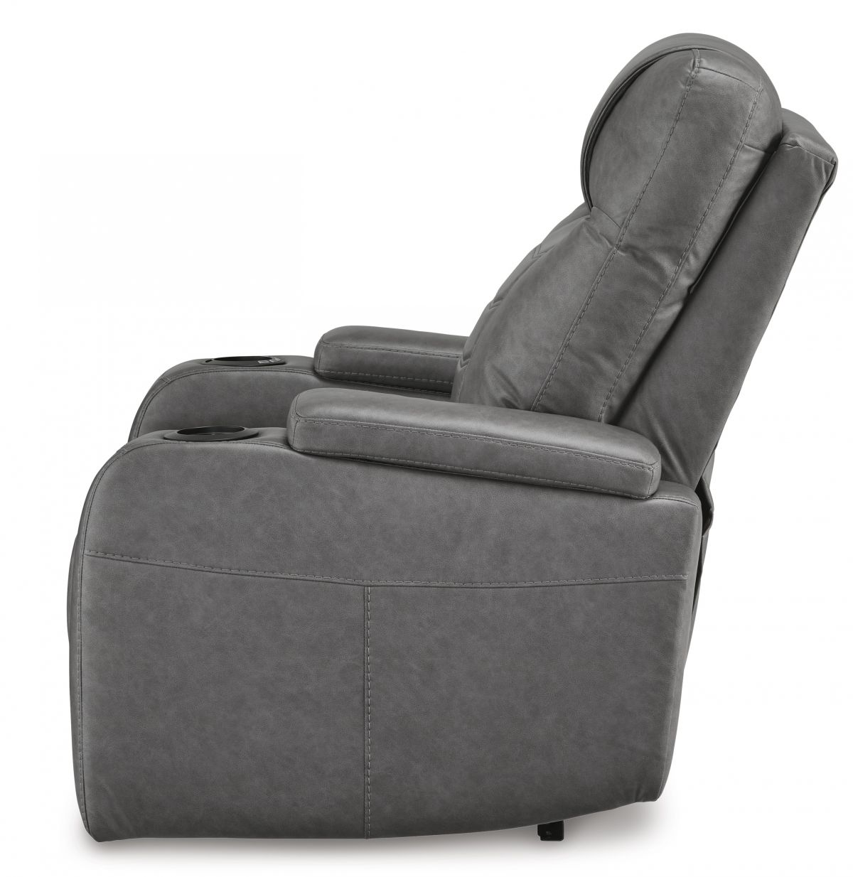 Schooner Rocks Slate Power Recliner - Recliners | Furniture Deals Online