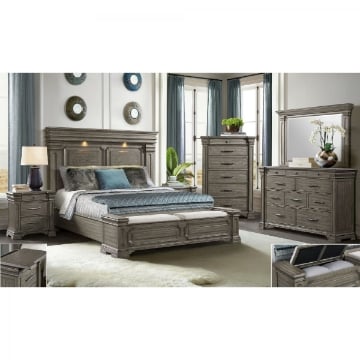 Picture of Kings Court 6-Piece King Bedroom Set