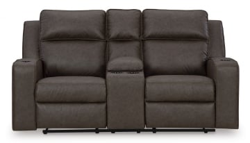 Picture of Lavenhorne Umber Reclining Loveseat