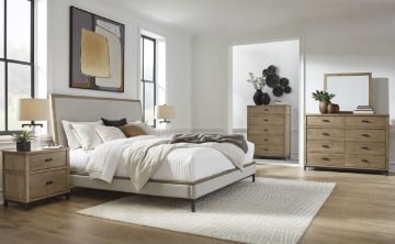 Picture of Tomtyn 6-Piece King Upholstered Bedroom Set