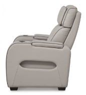 Picture of Boyington Gray Leather Power Recliner