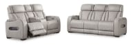 Picture of Boyington Gray 2-Piece Leather Power Living Room Set