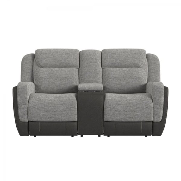 Picture of Hornet Gray Reclining Loveseat