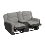 Picture of Hornet Gray Reclining Loveseat