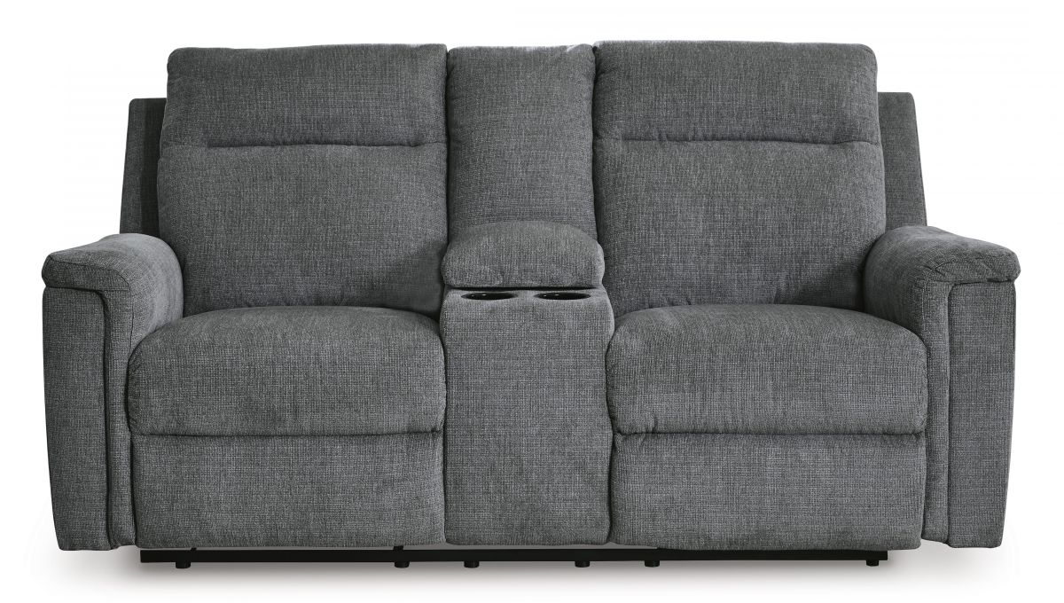 Barnsana Gravel Power Reclining Loveseat