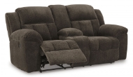 Picture of Frohn Chocolate Reclining Loveseat