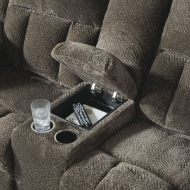 Picture of Frohn Chocolate Reclining Loveseat