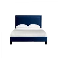 Picture of Ericson Navy Queen Upholstered Bed