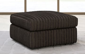 Picture of Midnight Chocolate Oversized Accent Ottoman