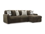 Picture of Midnight Chocolate 2-Piece Right Arm Facing Sectional