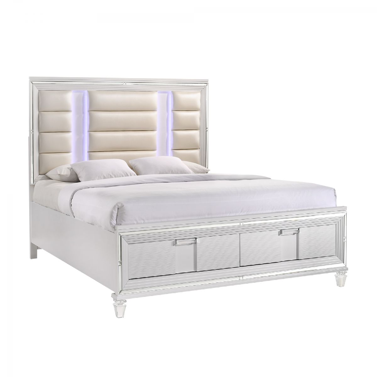 Twenty Nine White King Storage Bed