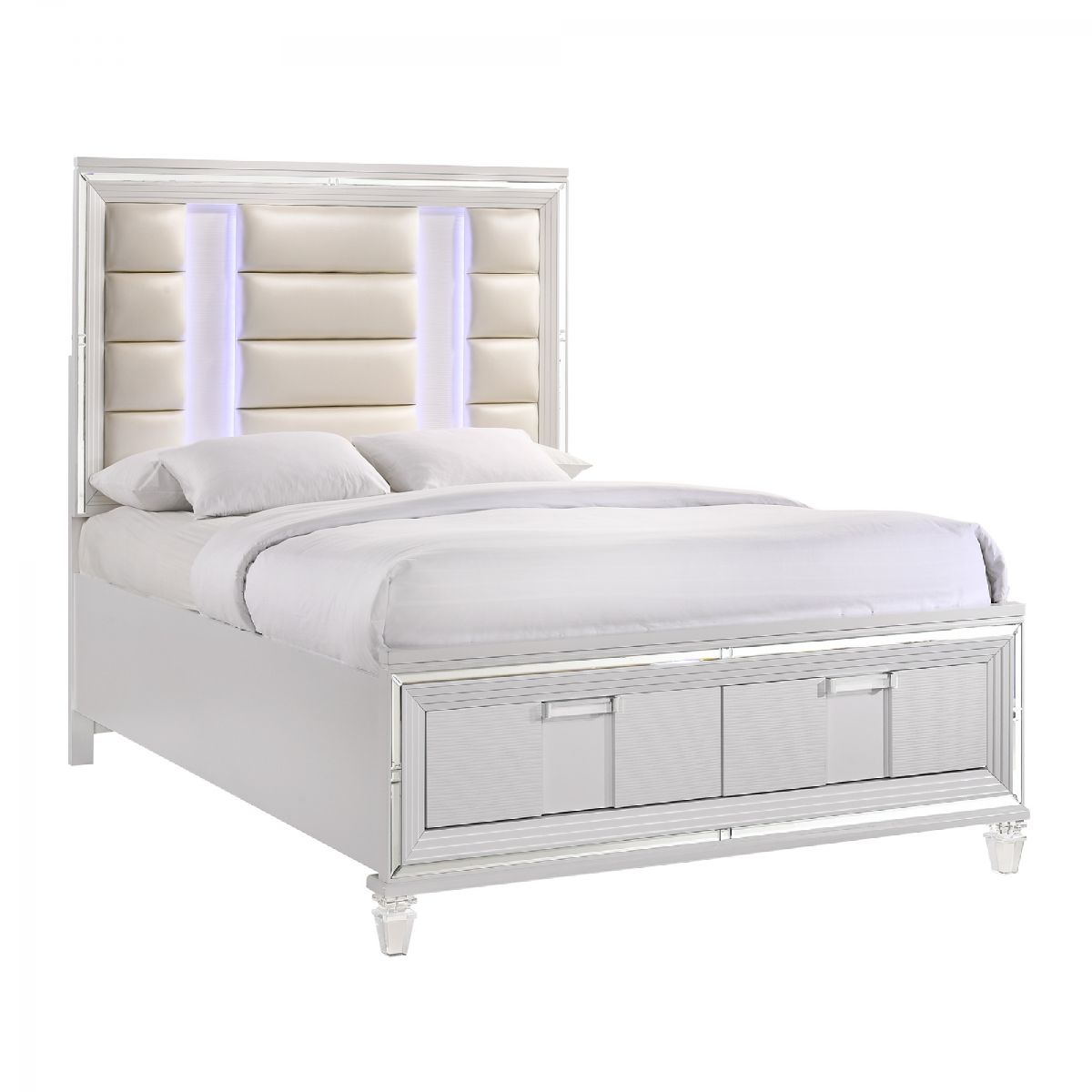 Twenty Nine White Queen Storage Bed