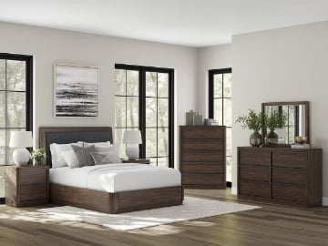 Picture of Kendamor 6-Piece Queen Upholstered Bedroom Set